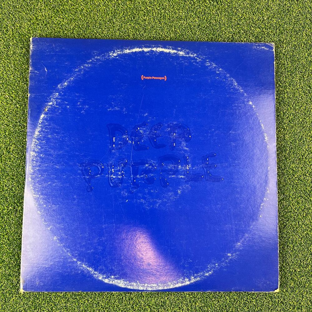 Vintage 1972 Vinyl LP Album Deep Purple Record Purple Passages